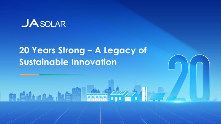JA Solar turns 20Years