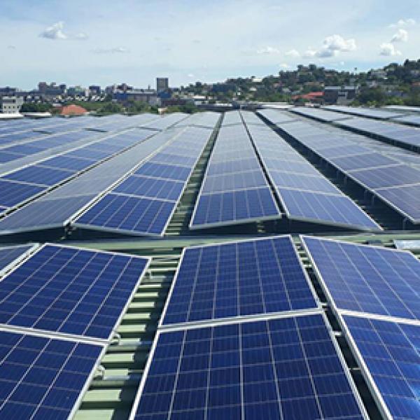 1.6MW Rooftop Distributed Power Plant of Maerrua Mall in Windhoek, Namibia